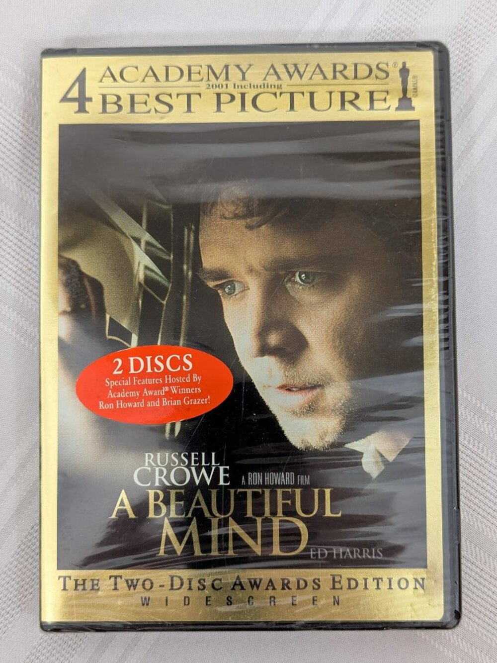 NEW! - A Beautiful Mind widescreen 2-disc DVD Awards Edition-original packaging